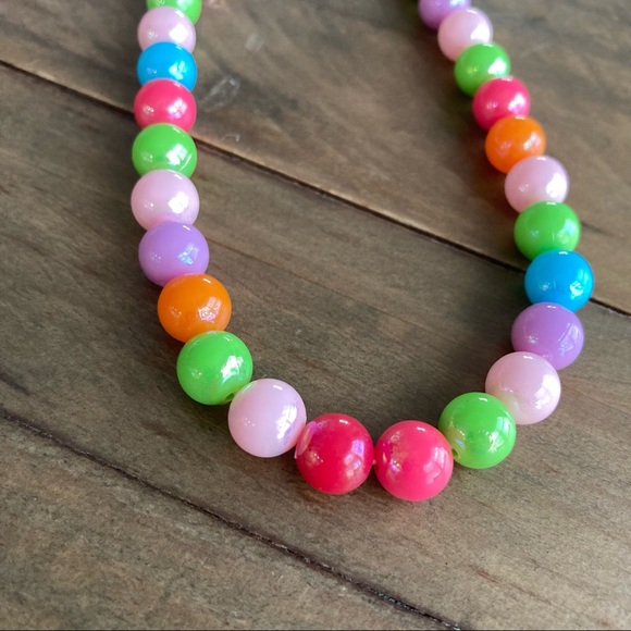 Jewelry Set Big Girls Aqua & Multicolor Pastels - Picture 6 of 9